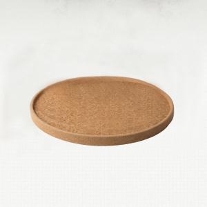Quality Cork storage round tray wholesale