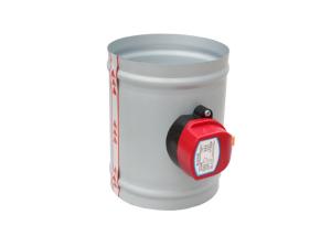Quality Galvanized Steel Duct Zone Dampers Open / Closed For Ductwork wholesale