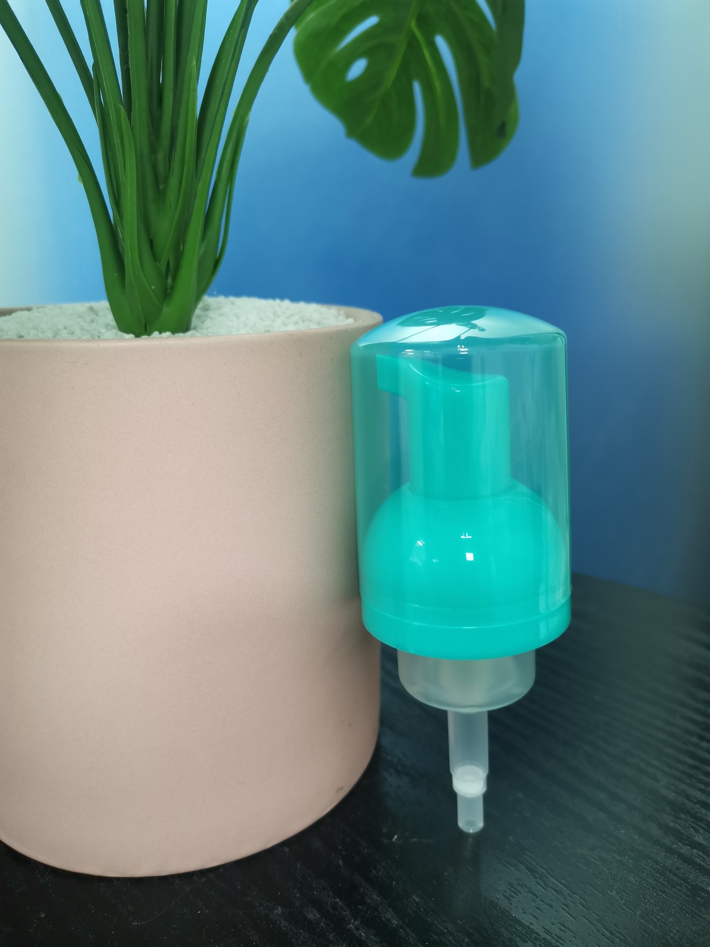 Reusable Non-spill Foam Pump Head with Eco-Friendly Design Features