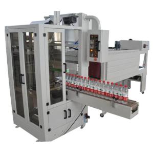 Quality 220V Heat Shrink Wrap Packaging Machine , Cuff Type Pe Film Wrapping Machine wholesale