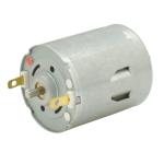 27.7mm 6000rpm RS360 12V 24V Small DC Electric Motors Dual Shaft For Hair Drier