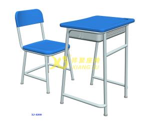 Quality Middle School Single Desk And Chair With Color Customied / Classroom Furniture wholesale