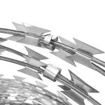 Military Razor Wire Fence High Strength Unique Appearence Convenient Installatio