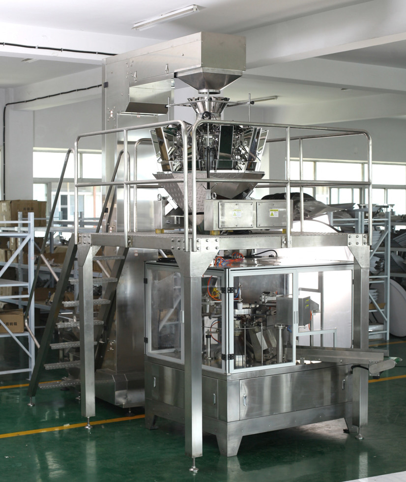 Premade Zipper Pouch Packing Machine
