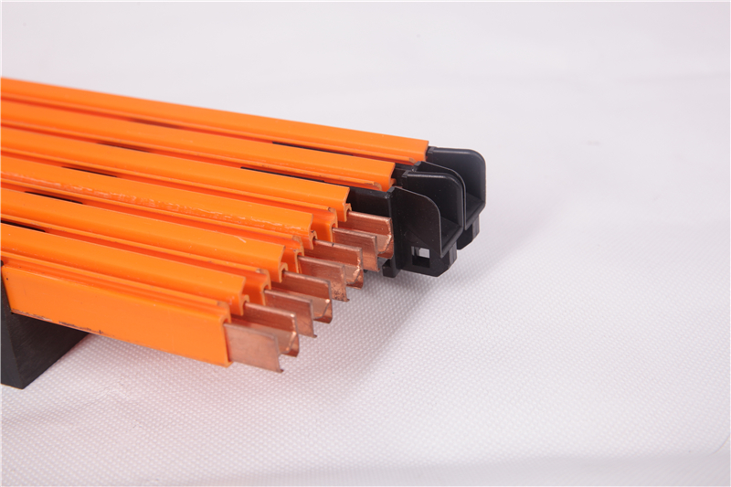 Single Pole Crane Conductor Bar Mobile Equipment Enclosed Multiple Power Rail