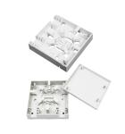 CE Fiber Optic Splitter Box 2 Ports 4F FTTH Socket