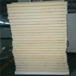 0.326mm grey white an steel PU sandwich panel 4750x 1150 x 75mm for cold storage