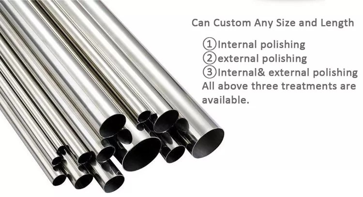 3" 4" Sch40 BA Polished Seamless S Pipe TP316L ERW Tube Cold Rolled Shining Surface Steel pipe manufacturing building st