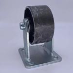 Rigid Cast Iron Castor Wheels High Temperature Casters 125MM