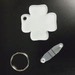 Custom Blank Sublimation Acrylic Keychain For Sublimation Printing