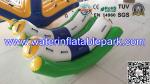 Kids Water Park Toys Inflatable Double Water Seesaw Commercial Grade
