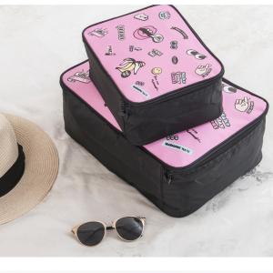 Quality Cartoon Receive Travel Luggage Clothes Bags / Foldable Reusable Bag wholesale