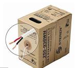 12 AWG Audio Speaker Cable 2 Core Stranded OFC Conductor with UL CM Rated PVC