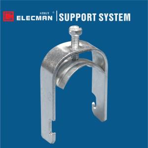 Quality One Piece Cable &amp; Conduit Strut Clamps Saddle Type Galvanized Steel wholesale