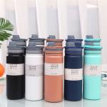 Stainless Steel Thermos Insulated Water Bottles Customized Logo 500ML Capacity