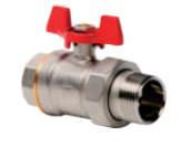Quality Pn25 1 Brass Ball Valve Female Male Thread wholesale