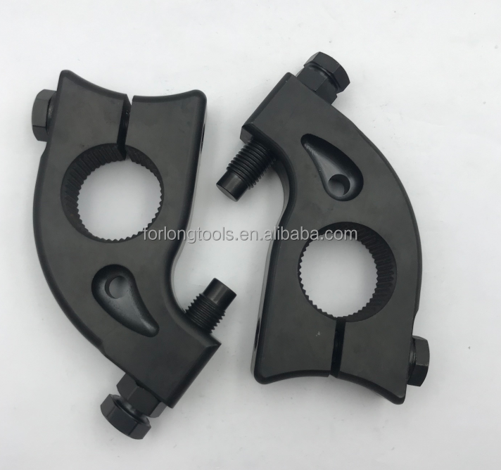Titanium Gr5 Black PVD Torsion Stop 1 3/4" Split 1-1/8" Spline 7/16 Adjust Bolt for All Hex Bilt 9/16" in Various Industries
