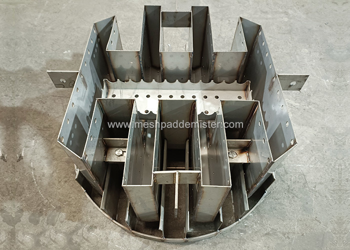Diameter 450mm Ss316 Tower Internals Through Liquid Distributor