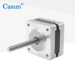 0.12kg Tr5*2 NEMA 14 Stepper Motor With Lead Screw Stepper Motor Non Captive
