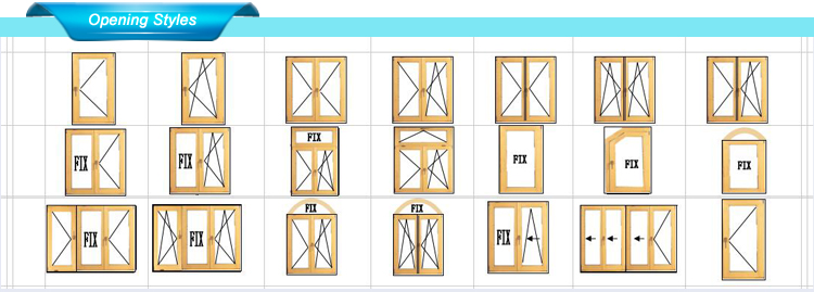 Hurricane Impact Casement China Manufacture Home Antique Style Solid Wooden Windows Triple Pane Tilt And Turn For Sale