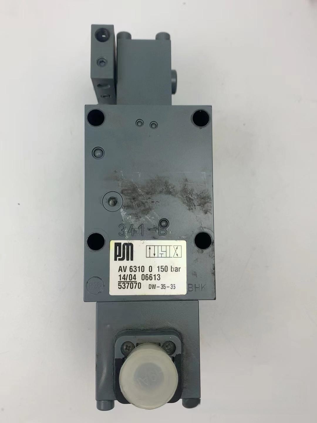 537070 Multiple valve disc 35/35 24V Steel Inductive Element Putzmeister Concrete Pump Spare Parts for Easy Installation