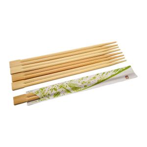 Quality Japanese Style Twin Bamboo Chopsticks Disposable Individually Paper Wrapped wholesale