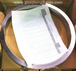 Quality Stainless steel disc ring, gasket, no bolt hole wholesale