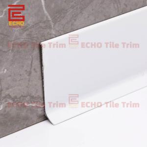 Quality Self Adhesive White Skirting Board Profiles Cover Trim Flooring wholesale