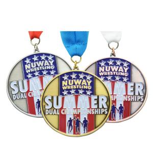Quality Customized Event Metal Medal Recognition Awards Custom Medallions wholesale