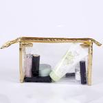 Clear Mini PVC Plastic Bag For Cosmetics Toiletry Travel Kit Nails Gift