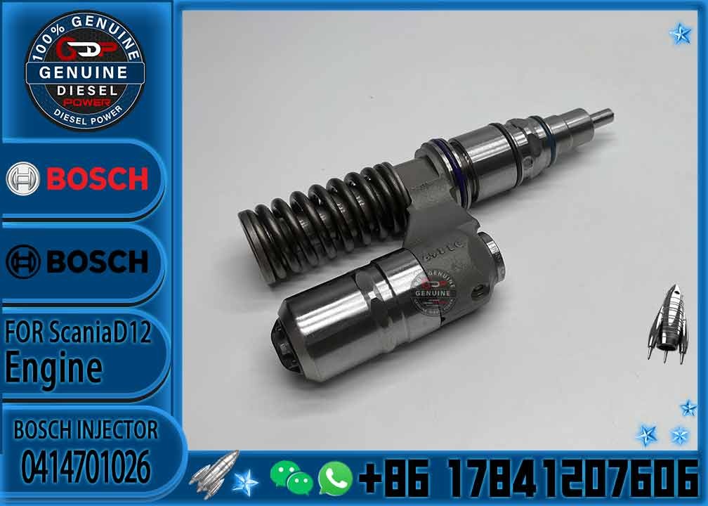 Common Rail Fuel Injector DC12 DC16 Engine 0414701020 0414701026 0414701027 0414701028 0414701030 0414701032