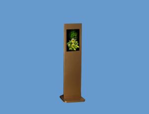 Quality Safety Outdoor Digital Signage Kiosk , Rugged Metal Enclosure wholesale