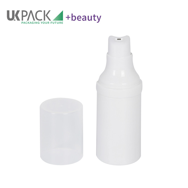 15ml 20ml 25ml 30ml Airless Pump Bottles With Transparency Lid For Cosmetic Packaging