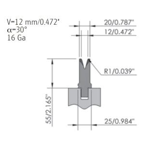 Quality Bending Machine Press Brake Die Hydraulic Metal Brake Dies wholesale