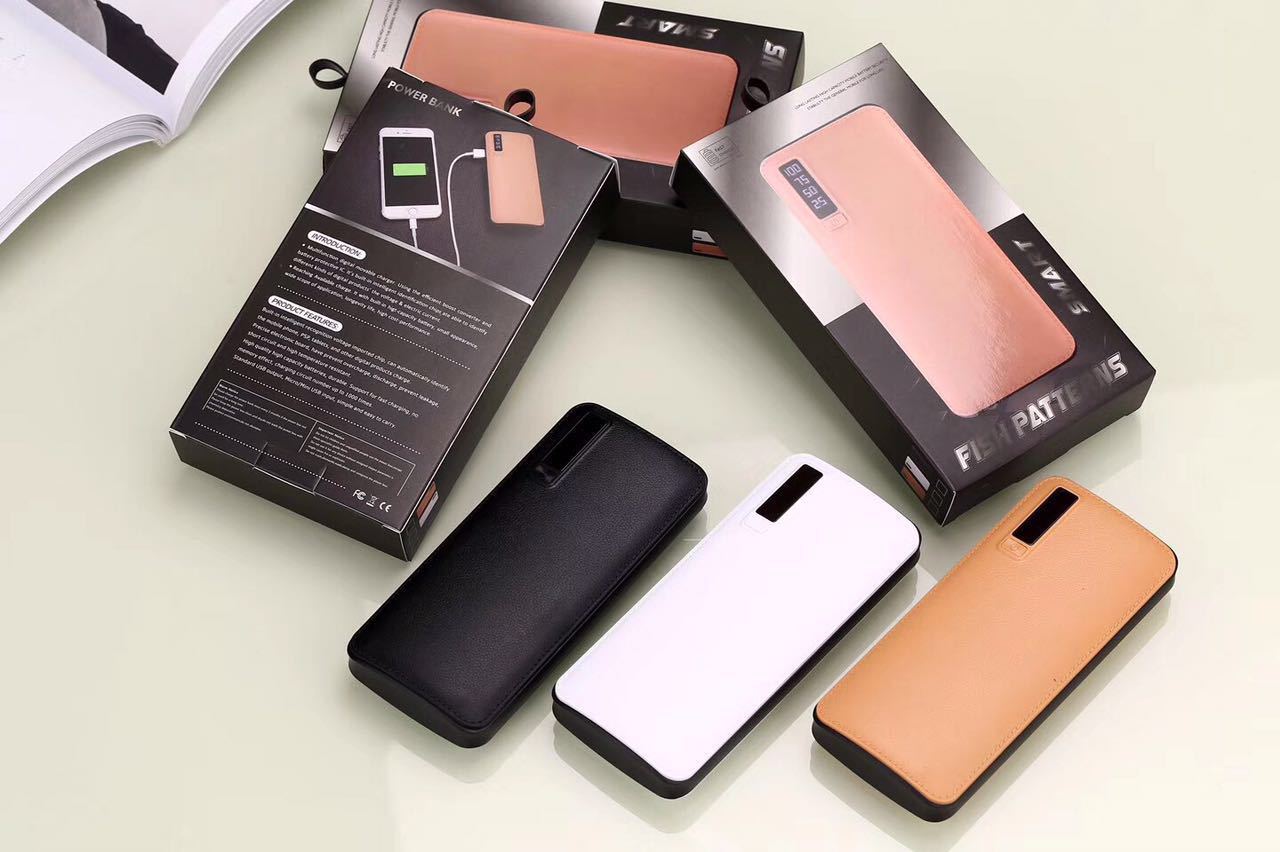 6700mAh 5V2A Waterproof Power Bank MSDS With LCD Display