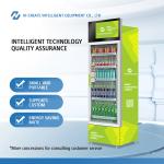 Outdoor activities, self-service touch screen automatic dispenser drink snack