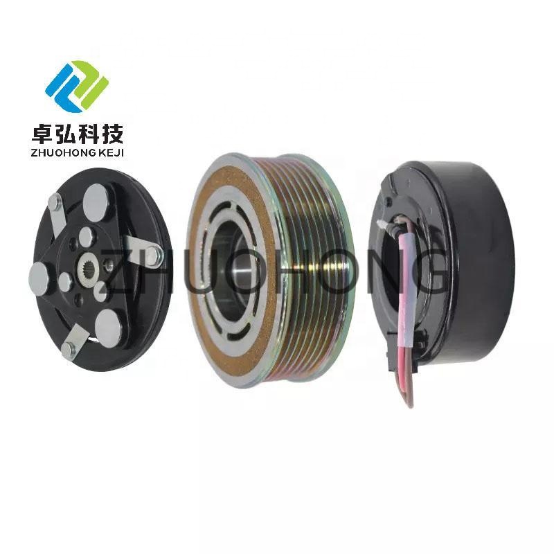 JH-COPUBT042 Auto AC Compressor Pulley Clutch Kit 7PK 108MM 12V for HONDA CR-V 2001-2006 2.4 VTEC