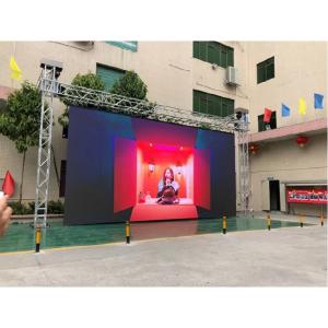 Quality 3000cd/SqmOutdoor Rental LED Display panel 4.81mm Nova Linsn Control System wholesale
