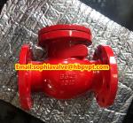 DIN3356 PN16 GGG50 cast iron swing check valve