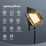 56v DC Power Led Soft Panel Light 300w Daylight Camera Photography 5500k Indoor