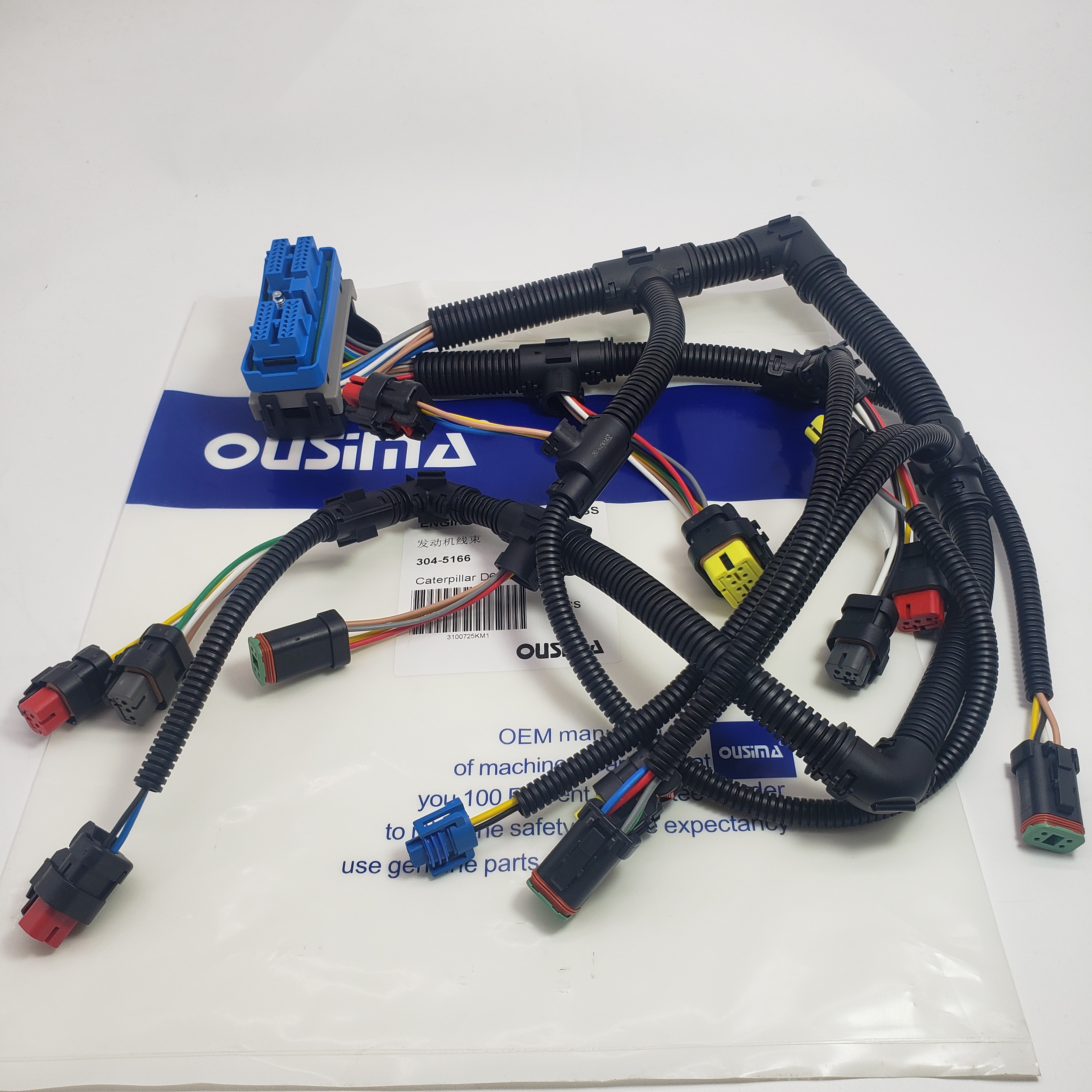 Excavator Wiring Harness 304-5166 /3045166 For Cat D6R D7R