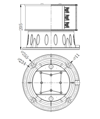 Three Colors 30W IP66 Airport Beacon Light