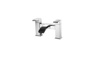 Quality Stylish Brass Chrome Finish Bathroom Sink Mixer Taps Modern Design T8324 wholesale