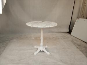 Quality Dia 17&quot; Restaurant Table Bases White Color Finish 28&quot; Height Cast Iron Material wholesale