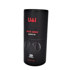 Quality Foil Stamping Tube Packaging Box With Top Cover Rolling Edge PMS Offset Printing wholesale