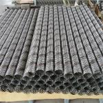 304 SS Corrugated Melt Stainless Steel Filter Element Welded Perforated Center