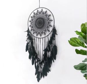 Quality Black Lace Indian Style Dream Catcher wholesale