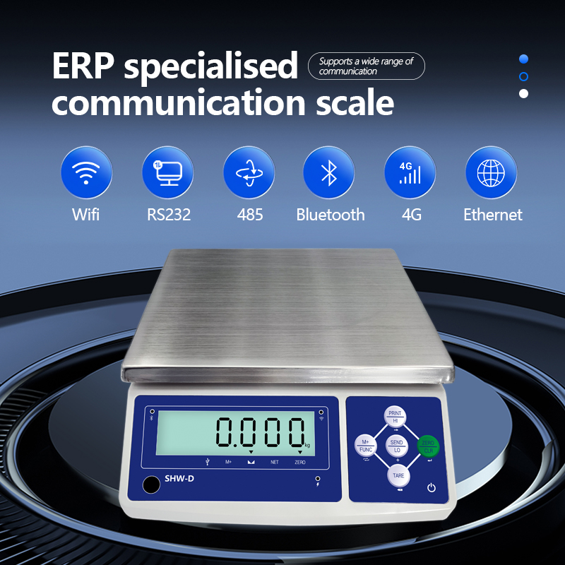 Level III Accuracy 4G Communication Table Scale with 3-30kg Weighing Range and Display