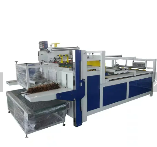 5500 KG Semi Automatic Folder Gluer for Corrugated Box Made to Customer's Specification