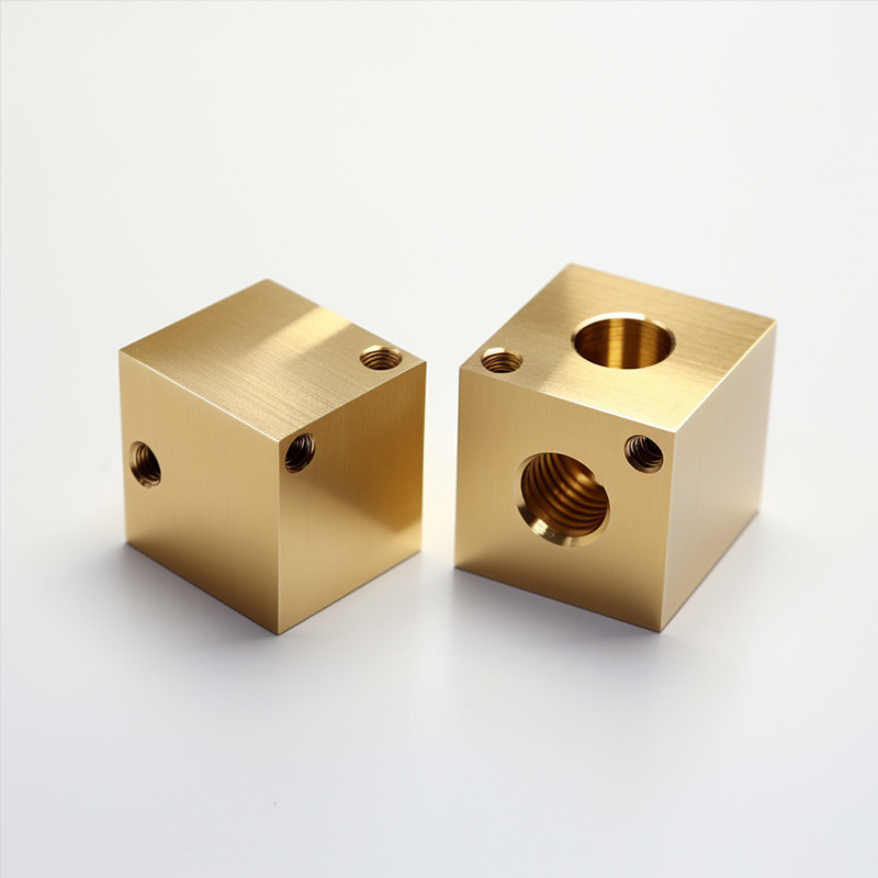 Micro Machining Brass CNC Turning Parts For Aerospace Automotive Industry